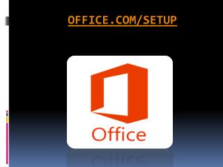 How to setup and install MS-Office - office.com/setup
