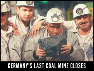 Germany's last coal mine closes