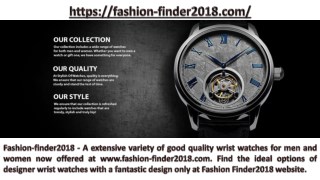 Fashion-finder2018 - A extensive variety of good quality wrist watches