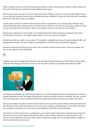 Need to have Tips On Report Syndication? You're Lucky!
