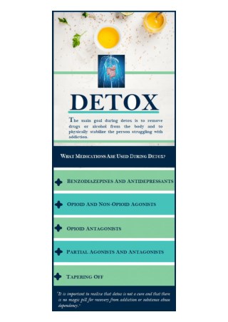 Medications Are Used During Detox