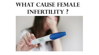 What Cause Female Infertility ?