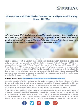 Video On Demand Market