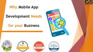 Why Mobile App Development Needs for your business