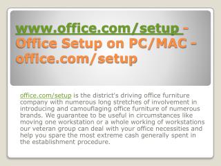 Office.com/setup - Download Office Setup Antivirus