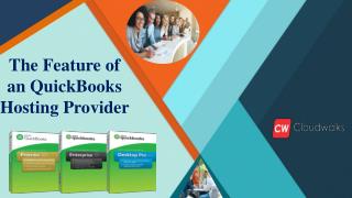 The Features of an Ideal QuickBooks Hosting Provider