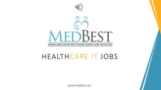 Top Healthcare IT Jobs In Tampa- MedBest
