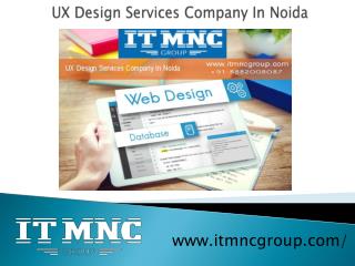 UX Design Services Company In Noida