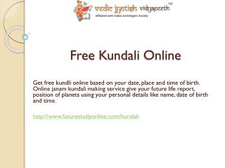 Free Kundali Online