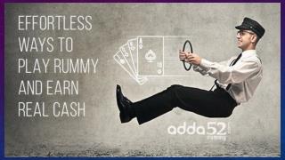 Effortless ways to play rummy and earn real cash