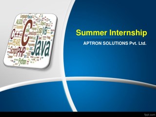 Summer Training in Gurgaon