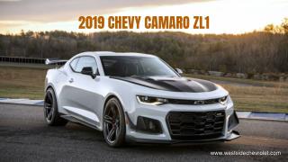 All New 2019 Chevrolet Camaro ZL1 Sports Car Available in Coupe and Convertible