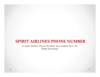 Get the Most Affordable Spirit Airlines Phone Number