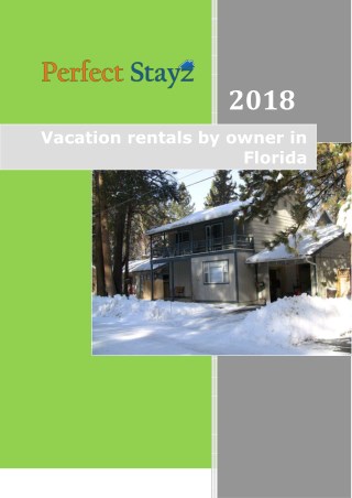 Vacation rentals by owner in Florida