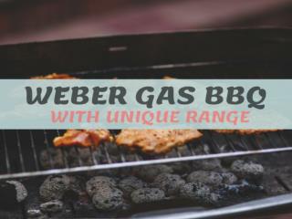 Weber Gas BBQ With Unique Range