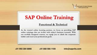 SAP Training PPT UK
