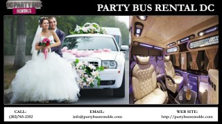 We’ll Help You Listen to the Wedding Bells Ring with a Limo Rental DC