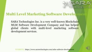 MLM software developer