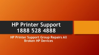 HP Printer Support Group Repairs All Broken HP Devices- Free PDF