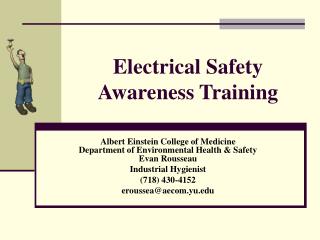 Electrical Safety Awareness Training