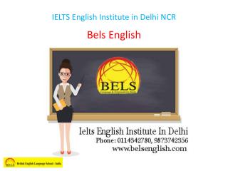 IELTS English Institute in Delhi NCR