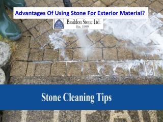 What Are The Advantages Of Using Stone For Exterior Material?