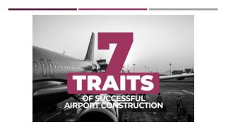 7 Traits of Successful Airports Construction