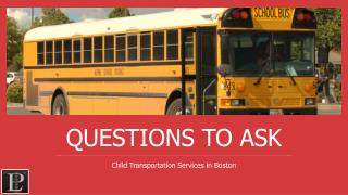 Questions to Ask Child Transportation