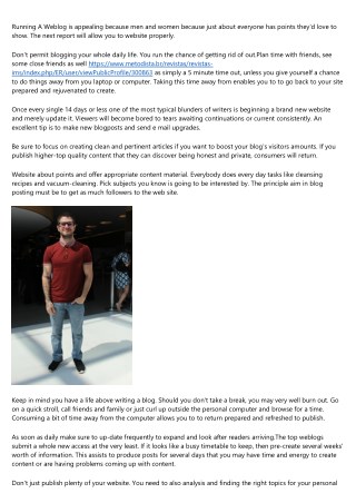 Writing a blog Endeavours Made Simple By means of Wonderful Suggestions