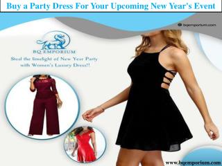 Buy a Party Dress For Your Upcoming New Year's Event