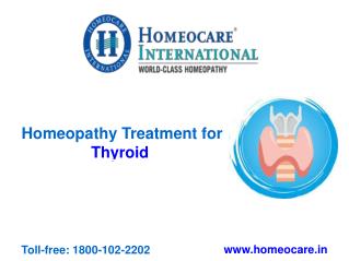 Homeopathy Treatment for Thyroid