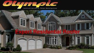Call Olympic Roofing for easy Residential Roof Repair MA