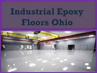 Industrial Epoxy Floors Ohio