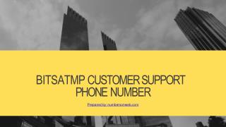 BITSATMP CUSTOMER SUPPORT PHONE NUMBER