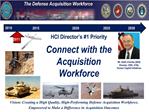 The Defense Acquisition Workforce