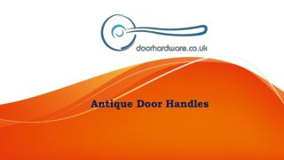 Antique Door Handles
