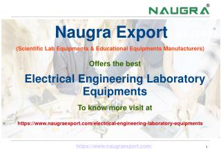 Best Electrical Engineering Laboratory Equipments Manufacturers in India
