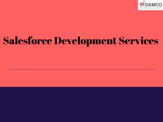 Salesforce Development Services | Force.com Development Tips and Tricks