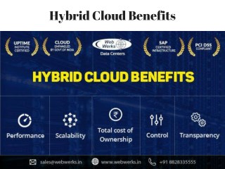 Web Werks Cost effective hybrid cloud - Flexible and Scalable. 