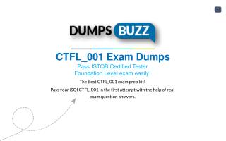 Valid CTFL_001 Braindumps - Pass iSQI CTFL_001 Test in 1st attempt