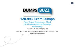 Improve Your 1Z0-993 Test Score with 1Z0-993 VCE test questions