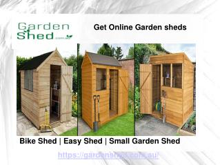 Easy Shed & Bike Shed For Sale: Gardenshed.com.au