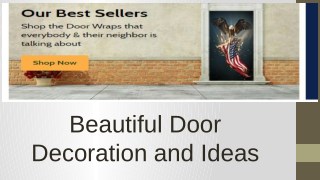 Attractive Designer Christmas Door Covers