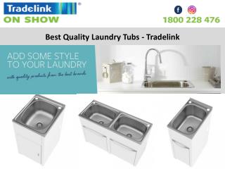 Best Quality Laundry Tubs – Tradelink