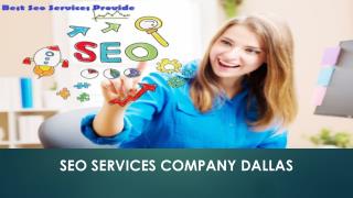 SEO Services Company Dallas