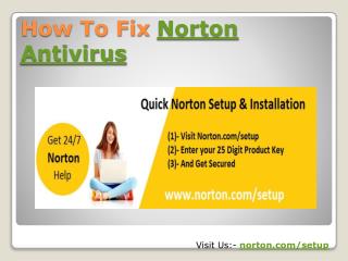 norton.com/setup - norton security by norton setup