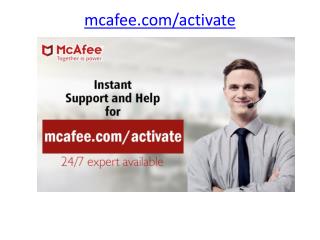 mcafee.com/activate - Installation of McAfee Retail Card Online