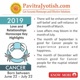 2019 Cancer Love and Relationships Horoscope