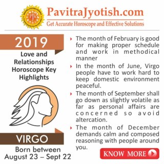 2019 Virgo Love and Relationships Horoscope