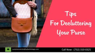 Tips For Decluttering Your Purse